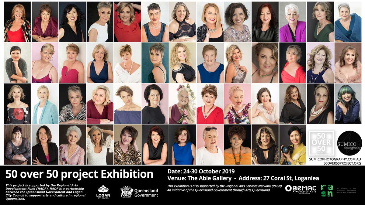 50 over 50 project Exhibition